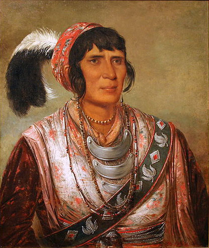 George Catlin portrait of Osceola